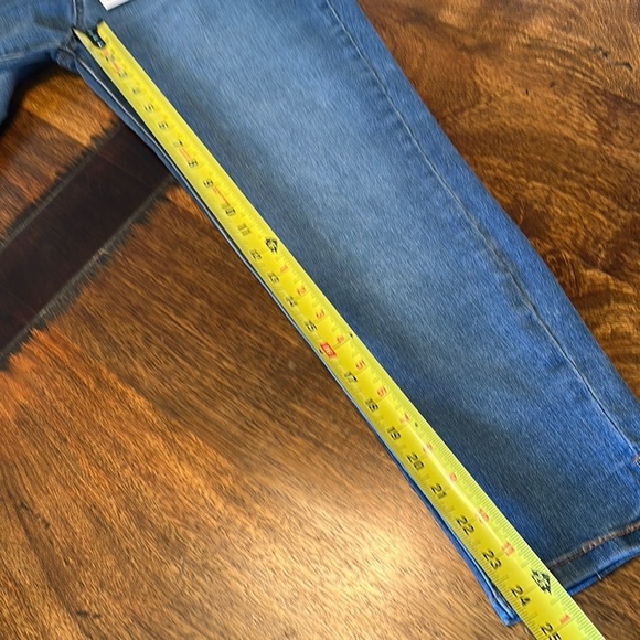 Kensie skinny crop Light Blue Denim Jeans size 6/28 NWTs - Picture 4 of 6